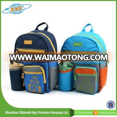 New Design School Bag For Kids Factory Sale Child School Bag With Bottle Compartment