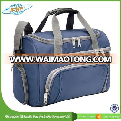 black Insulated cooler bag multifunction cooler tote bag large capacity lunch cooler bag